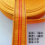 安全绳高空作业绳    安装空调安全绳空调外机安装绳高空作业绳加厚扁绳吊装绳HZD 黄色4.5厘米宽38米整盘