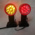 火车磁吸式防护灯 磁吸式防护双面红闪灯施工警示灯 双面绿2档(长亮+频闪)