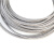 海斯迪克 HKCX-6 304不锈钢透明包塑钢丝绳 PVC包胶涂塑绳 （7×7结构）3mm/4mm