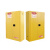 西斯贝尔/SYSBEL WA810451 易燃液体安全储存柜 自动门 45Gal/170L 黄色 1台装