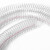 聚远 JUYUAN  DN20  PVC透明波纹管高强度钢丝软管钢丝缠绕进水管 50米╱卷