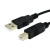 酷比客（L-CUBIC） LCCPUSB3AMBM USB3.0 a公对b公usb3.0打印机线 黑色 2.0 5米