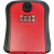 龙禹盛 钥匙盒密码锁塑料密码锁定制LOGO10个起做 120*95*40mm 红色 单位：个