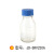 HEQI GLASS 玻璃试剂瓶 高硼硅蓝盖螺口 白色250ML 