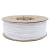 开口自卷式编织套管白色柔软纺织网管汽车线束电缆保护包线管 白色 19mm ---5米