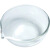 午励 蒸发皿 玻璃蒸发皿 具嘴玻璃元皿 平底蒸发皿直径90mm 
