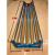 阳台拖布滑轮铁杆卷布机放线器裁床松布切割器退布机拉布机三辊筒 蓝色40厘米宽长1.8米