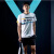 2024年yy新款韩版羽毛球运动服yy男女速干球衣套装大赛服团购定制 白色-男上衣 L