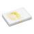 益美得 XFZ020 肥皂盒肥皂碟树脂沥水香皂盘-黄仿大理石皂碟