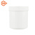 金固牢 塑料瓶加厚广口储存罐 大口直立桶存储密封桶密封罐 100ML白色 KZS-251
