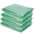 商用彩色大号垃圾袋 分类袋 加厚塑料平口袋 （ 绿色 60*80cm