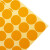 冰禹 彩色不干胶圆点标签贴纸 圆形分类记号贴 25mm橙色2包(600贴/包) BYH-257