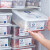 sungsa冰箱保鲜盒食品级冷冻盒收纳盒水果盒双开门大骨头冷藏冰柜储藏盒 九件套(2.6L+4.5L+ 5.5L ）*3