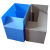 扬笙福中空板塑料板空心板PP塑料板隔板防静电中空板养殖虫盒周转箱 50*50*0.5CM(4片) 半透明色