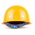 星工（XINGGONG）透气安全帽建筑工地施工劳保防砸安全头盔免费印字 黄色
