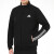 阿迪达斯 （adidas）男装 秋季新款运动服时尚三条纹立领运动训练夹克外套 GV5338 L
