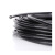 京棣工品 304不锈钢绳 黑色包塑包胶钢丝绳 包胶不锈钢丝绳 单位/米 黑色包塑3mm（7*7） 