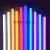 狮奥利兴灯管长条一体插电即用红紫蓝粉红有色日光灯装饰光管霓虹T8长条灯 接线款白光 0.6