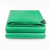 筑华工品工业用加厚油布防水防晒耐磨布雨棚布帆布 绿色4*6M	单位：个