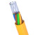 乐威达（LEWEIDA）6芯单模室内光缆光纤线 10米 9/125 GJFJV低烟无卤束状软光缆阻燃芳纶 LWD-GJFJV-6B1