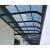 罗德力 铝合金雨棚 户外透明防雨防晒遮阳遮雨棚 6.5m*1m