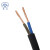 凌志 电线电缆电源线YZ 2*2.5平方 2芯橡套线国标软芯橡胶线 100米
