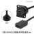PRATT高清数据信号延长插座D型直通HDMI带线接头4K母对公86型面板 HDMI母对母 黑色 0.15米