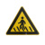月桐（yuetong）道路安全标识牌交通标志牌-注意行人 YT-JTB54  三角形边长600mm 