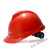 光冠 豪华ABS安全帽工人施工建筑工程防砸透气劳保头盔可印字定制定制 梅思安PE标准型红色