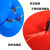 户外立式道水泵电防水罩PP材质 水泵防雨防晒罩水泵帽防护盖 蓝色特小（整箱30个）一箱价格 含底脚螺丝