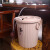 庄太太 【小号  不含管】 带盖加厚塑料茶水桶 排水桶 茶叶垃圾桶 废水桶