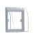 FSL 防水盒（透明） F31银钻灰墙壁开关面板86型暗装定制