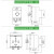 导轨式模数化16A插座EA9XN310配电箱电源插10A二孔三孔四孔 EA9XN210 2孔10A