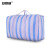 安赛瑞 编织袋 打包搬家蛇皮袋 整理收纳行李袋90×50×40cm 蓝白条纶 单个装  2A00943