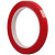 联嘉 彩色玛拉胶带 耐高温划线定位标识彩色胶带 红色 50mm宽×66m长×0.05mm厚 10卷