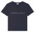 圣罗兰（YSL）SAINT LAURENT/圣 Y 男士海洋色“圣反转”棉质T恤 蓝色系 XS代购 默认项 XS