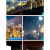 上海亚明投光灯led防水车间室外篮球场照明600瓦高杆透镜探照灯 300W-加厚足瓦