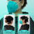 保为康 透气型耳带头戴两款防护口罩N95成人防雾霾颗粒物防飞沫独立包装防护口罩 保为康防护口罩透气型头带式（30套装/盒）