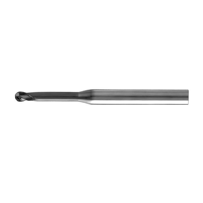 刃天行立铣刀PGLB20030-050L04 通用加工9刃 长颈短刃球头铣刀   订制品