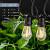 太阳能灯串灯带S14灯泡户外庭院防水花园阳台露营氛围 太阳能/S14灯串14米15灯