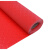 金诗洛 PVC铜钱纹塑料地垫子 塑胶地毯楼梯商场酒店卫生间 2.3牛筋加厚0.9m宽*1m红色 JM0024