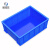 米奇特工 加厚周转箱塑料储物箱物料整理收纳盒 蓝色410*310*145mm