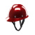 驭舵真玻璃钢安全帽 100FRP材质 耐高温耐腐蚀造船厂电焊工帽 酒红色