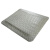 赫思迪格 PVC工业耐磨地垫 流水线用防滑垫橡胶垫 灰色0.6m×0.45m×20mm JG-1635