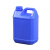 兰诗（LAUTEE）DA2202 加厚塑料桶水桶酒桶方桶香精包装桶塑料壶 2.5L乳白色2个装