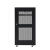 机柜1.2米22U服务器机柜19英寸标准纵横机柜加厚钢板黑色网孔前门Z2.6022标准款