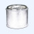 小型直筒扁圆冷肼液氮干冰保温低温反应实验室玻璃仪器 120*190mm（内直径*内高度）