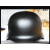 M35钢盔骑行摩托机车复古德式德版头盔长城八佰电影视出口版AAA级 酷黑色钢盔 均码