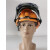焊工专用护脸自动变光焊接帽子电焊防护罩电焊面罩安全帽适配器配 432X+w120大镜片10张保护片