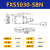 惠世达 X轴电动滑台FXS50/60高精度不锈钢滚珠丝杆直线平移实验工作台 备件 FXS5030-SBN 